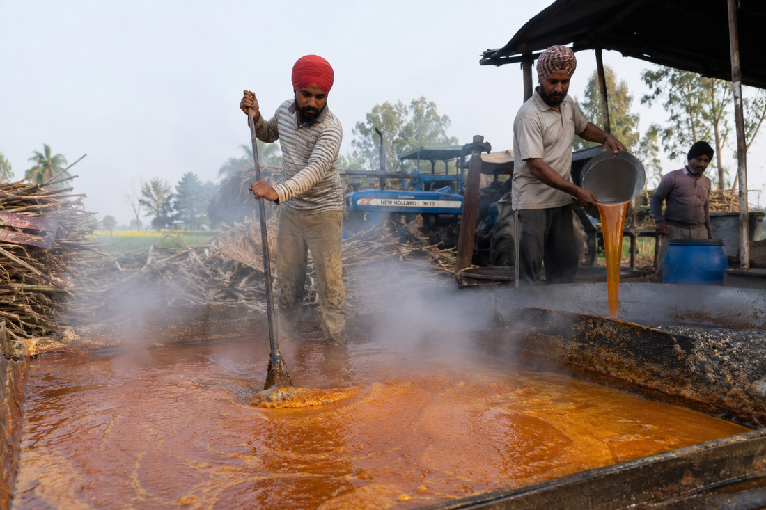 9-Step Process of Making Pure Organic Jaggery Naturally