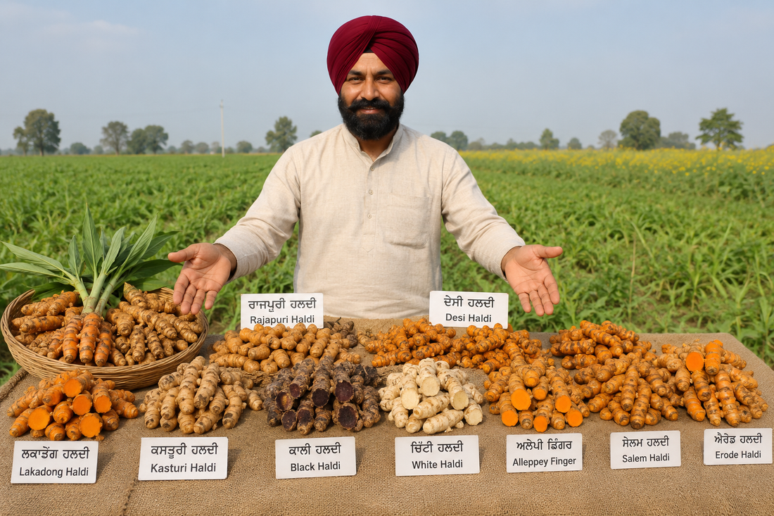 How Many Types of Haldi? 9 Turmeric Varieties in India Guide
