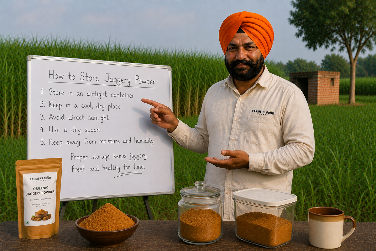 How to Store Jaggery Powder So It Does Not Clump or Melt
