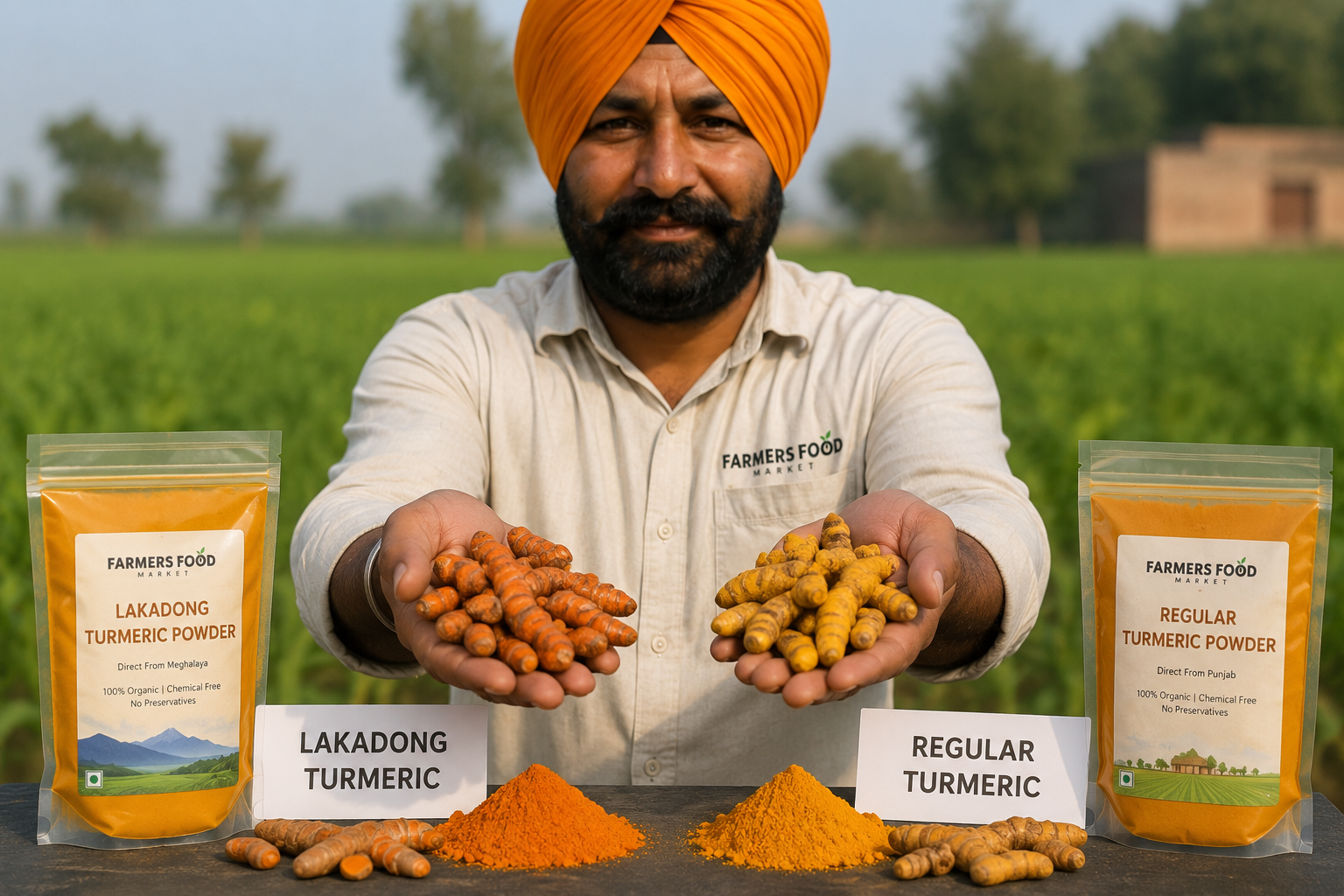 Lakadong vs Regular Turmeric: Which One Should You Choose?