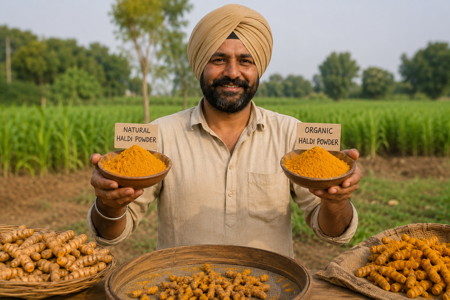 Organic vs Natural Haldi Powder: Which One Should You Buy?