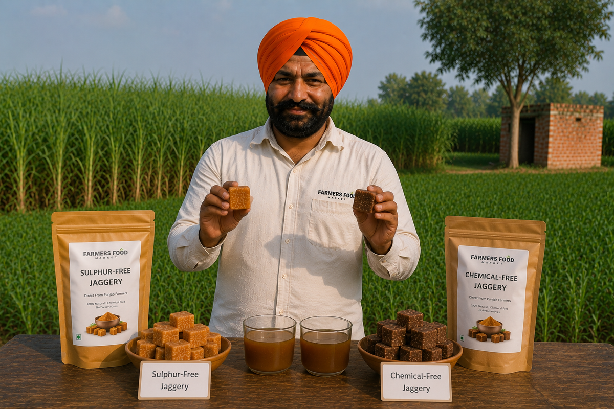 Sulphur-Free vs Chemical-Free Jaggery: What's the Difference?
